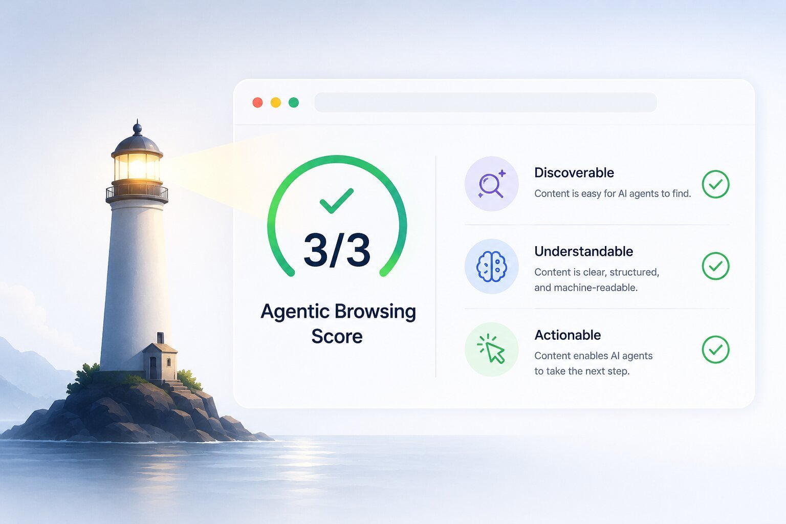 Lighthouse’s New “Agentic Browsing” Score: What It Is, How It’s Calculated, and How to Pass It